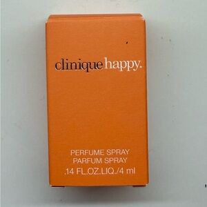 Clinique Happy Perfume Spray Size 0.14 oz / 4 ml New In Box